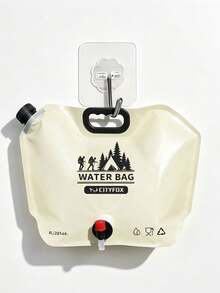 露營用水容器附閥門 可折疊水儲存袋 摺疊式緊急水壺 8L/28oz 便攜可重複使用 男女適用 戶外露營旅行登山徒步野餐燒烤及緊急備災必備配件 - 彩色 - 查看 11