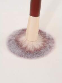 Contour Foundation Brush - Suitable For Liquid Or Cream Foundation Face Brush - Contour, Blush And Highlighter Makeup Brush, Gift For Girls - Red - View 7