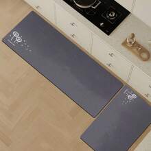 Asymmetrical Diatom Mud Mat With Gold Floral Design, Suitable For Entryway, Bathroom, Kitchen, Bedroom, Laundry Room, Room Decor, Home, Suitable For Bedroom, Living Room, Hallway - Soft Washable Faux Cashmere Carpet With Duck And Bird Pattern, Machine Washable Bohemian Style Carpet, Non-Slip Soft Round Carpet, Suitable For Bedroom, Living Room, Kitchen Home Decor - Multicolor - View 16