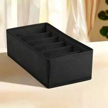 1pc/4pcs Drawer Organizer Dividers, Foldable Wardrobe Storage Baskets And Fabric Storage Boxes, For Storing Clothes, Underwear, Bras, Ties, Accessories, Socks,Wardrobe StorageStorage Box Decorations Decor Festival Decor RoomDecor Home - Multicolor - View 8