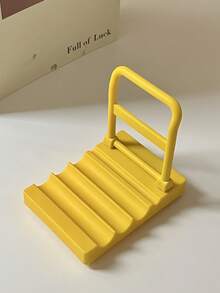 1pc Novel Stair-Shaped Phone Stand, Detachable Armrest Desktop Phone Holder, Multi-Slot Adjustable Phone Stand, Suitable For Home, Dorm, Office - A - View 10
