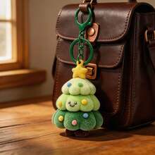 Christmas Tree Keychain, Christmas Tree Pendant Key Ring, Colorful Bag Charm, Suitable For Backpacks And Handbags, Christmas Holiday Gift, Suitable For Teens 14 Years And Older - Christmas Gift - Birthday Gift - Perfect Gift - Holiday Gift - Small Gift - Multiple Styles - View 6