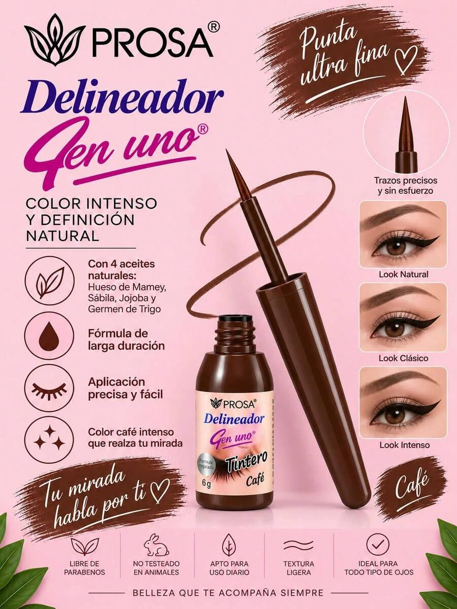 Prosa Eyeliners - Coffee - View 1