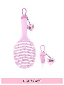 1pc Multi-Functional Detachable Hollow Hair Comb, Anti-Static Detangling, Volumizing Styling, Wet & Dry Use, Scalp Massage, Portable & Easy To Clean, Essential Christmas And Halloween Gift - Multicolor - View 9