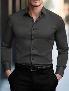 Men Shackets - Dark Grey - View 10