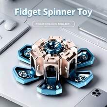Spinner Jari Kreatif yang Dapat Berubah Bentuk, Gadget Penghilang Stres Kompetitif Bertema Fiksi Ilmiah Keren, Armor Mekanik yang Dapat Berubah Bentuk - Hadiah Ulang Tahun, Hadiah Natal, Hadiah Sempurna, Hadiah Paskah, Kado - MultiWarna - View 7