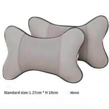 Car & Home Dual-Use Car Headrest Pillow, Bone-Shaped Neck Support Pillow For Car Interior - Car Neck & Lumbar Pillow - View 6