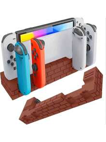 Portable Game Console Accessory Kit, ABS Material, Includes Electronic Components, Game Stand And Controller Holder Set - Multicolor - View 9