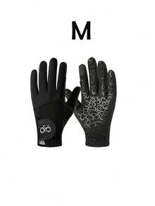 1 paire de gants d'équitation, antidérapants, compatibles avec les écrans tactiles, convenant aux sports de plein air, unisexes - Multicolore - Voir 14