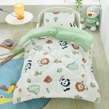 1pc Bean Plush Children's Blanket, Soft, Comfortable, Breathable, Very Cute Animal And Plant Pattern, Suitable For All Seasons, Camping, Best Gift For Holidays - Multicolor - View 27