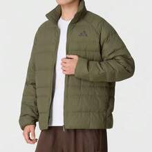 Adidas Warm Casual Clean Cotton Jacket Men's Green - Dark Green - View 3