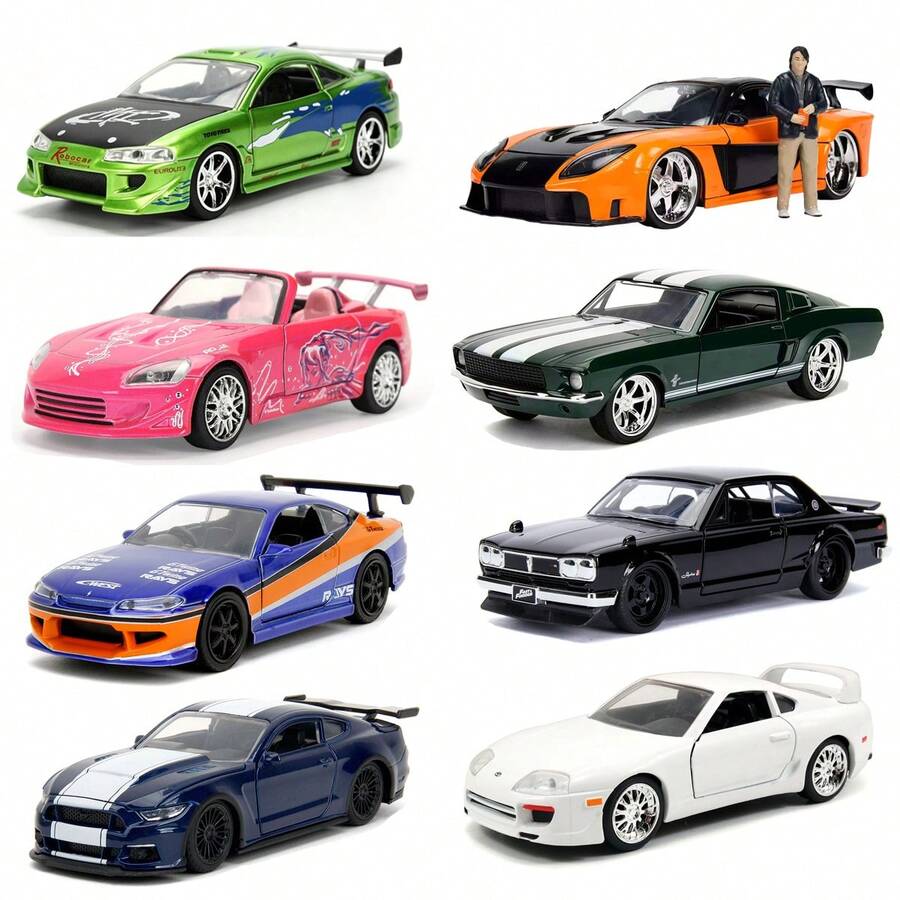 Simba Model Mobil Die-Cast Logam Skala 1:32, Mobil Mainan Koleksi, Dapat Bergerak Bebas, Pintu Dapat Dibuka, Ban Karet, Hadiah Ulang Tahun untuk Kolektor - MultiWarna - View 1