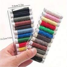 24pcs Colorful Sewing Thread Set - Durable, Soft, Suitable For Home Repair And Hand Sewing, Beginner And Advanced Sewing Supplies Accessories - Set A - View 5