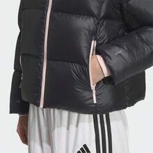 Adidas LIGHT WEIGHT DOWN Water-Resistant Windproof Insulated Puffer Jacket Women's - Black - View 4