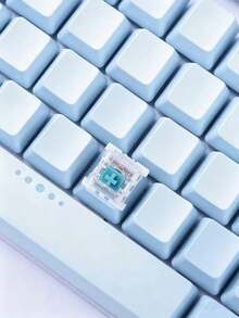 Mechanical Keyboard With Cross-Shaped Blue, Red, Brown And Black Switches; DIY Computer Keycaps; Bluetooth Keyboard Keychain; Gaming Vibration Device; PC Games Related To Gaming - View 7