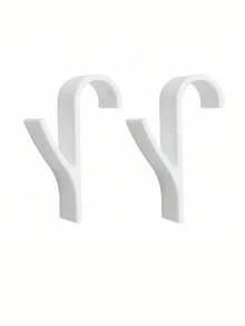 4/2/1pc Bathroom Radiator Hooks, Bathroom Robe Hooks, Bathroom Hook Storage Rack, Clothing Hooks, Bulk Accessories, Easy Install Wall-Mounted Clothing Hooks, Space-Saving, Sturdy Bathroom Radiator Hooks, No Drilling Required,Bathroom Accessaries - Multicolor - View 13