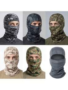 Windproof Thermal Ski & Motorcycle Mask Full Face & Head Cover For Men & Women Face Mask Balaclava Suitable For Football Cycling Motorcycling Hiking Cold Weather Riding Gear Winter Sports With Skiing Snowboarding Motorc - Multicolor - View 12