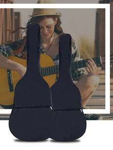Multi-Size Multi Functional Guitar Carrying Bag, Padded Internal Acoustic Guitar Carrying Case, Suitable For Various Sizes With Lightweight Padded Guitar Backpacks, Protecting Instrument Guitar Bags And Boxes, Instrument Guitar Bags And Boxes - Multicolor - View 4