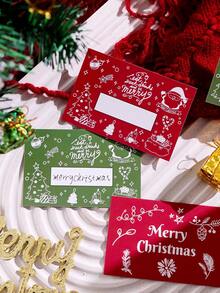 Christmas Decoration Scratch-Off Card Set (10pcs/20pcs), Featuring Santa Claus And Christmas Tree Patterns - DIY Holiday Gift Coupons, Party Game Prizes, Includes Lucky Scratch-Off Stickers, Cute Cartoon Christmas Scratch-Off, Creative DIY Gift Coupons, Suitable For Holiday Parties And Events - View 4