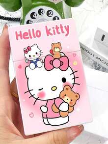 Sanrio Cute Character Pattern Cigarette Case, Lightweight Flip-Top Cigarette Box, Portable Tobacco Storage Box For Daily Use - Multicolor - View 9