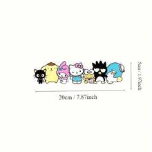 SANRIO 1pc Adorable Hello Kitty And Friends Vinyl Decals For Cars, Motorcycles, And More - Durable And Scratch-Resistant For Your Vehicle's Exterior, Great Gift For Hello Kitty Fans, Also A Perfect Gift For Family And Friends - A - View 11