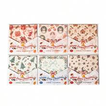 JotBox Snowy Christmas Crochet-Style Large Size Material Paper, Christmas Atmosphere Scrapbook Collage Background Memo Paper, Vintage - Snowy Christmas Scrapbook Paper - View 10
