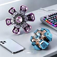 Spinner Jari Kreatif yang Dapat Berubah Bentuk, Gadget Penghilang Stres Kompetitif Bertema Fiksi Ilmiah Keren, Armor Mekanik yang Dapat Berubah Bentuk - Hadiah Ulang Tahun, Hadiah Natal, Hadiah Sempurna, Hadiah Paskah, Kado - MultiWarna - View 6