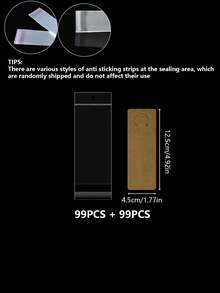 200pcs/198/196/100/98/20/Set Keychain Display Cards, Jewelry Storage Cards, Gift Packaging Label Cards, Keychain Storage Cards, Necklace Display Cards - Multicolor - View 29