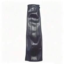 1pc Universal Stroller Handlebar Protective Cover PU Leather Removable Washable Zipper Stroller Handle Cover Accessory - Black - View 5