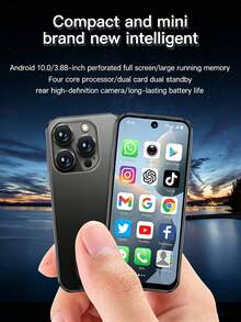 SOYES XS19 Pro adalah ponsel pintar layar kecil yang mini, ringan, dan portabel dengan baterai 1950mAh, layar 3,88 inci, konektivitas 4G, sistem operasi Android 12, prosesor MTK MT6762 2.0GHz, dan port pengisian daya Type-C. - MultiWarna - View 6