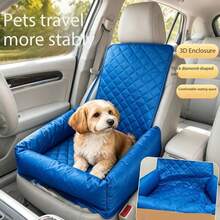 Car Pet Seat Pad/Car Pet Bed/Suitable For Cats/Small Dogs/Three-Sided High Guard Oxford Fabric Material - Multicolor - View 18
