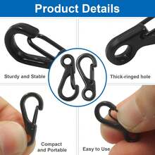 25PCS Multi-Function Alloy Keychain Spring Hook Snap Clasp, Suitable For Water Bottle Lanyard, Key Chain Key Ring, DIY Crafts, Backpack Hook, Pet Rope Lock, Bag Pendant, 2 Sizes Available (25mm/32mm) - Question Mark Buckle - View 5