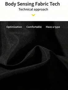 Men's Contrast Stitching Button-Down Shirt, Outdoor Hiking Long Sleeve Collared Top - Black - View 6