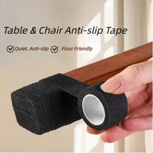 Furniture Anti-Slip Quiet Pads, Thickened Self-Adhesive Anti-Slip Tape 4m X 3 Rolls (12m Total) For Table And Chair Legs, Floor Protection - A - View 3