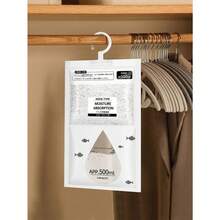 Large Hanging Dehumidifier Bags, Power-Free Wardrobe Dehumidifier, For Closets, Bathrooms, Basements, Removes Odors, Prevents Mold, Moisture Absorbing, For Home, Dorm, Travel, Clothes Storage, Humidity Control, Mother's Day Gift - Multicolor - View 7