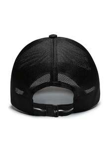 1PC Mesh Baseball Cap Unisex Fashion Versatile Trucker Hat Baseball Cap Suitable For Daily Wear - Multicolor - View 5