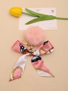 Cute Keychain Pendant Fashion Travel Charm Bag Hanging Decor Mini Small Bag Accessory - Pink - View 3
