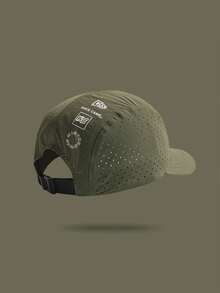1pc Letter Print Mesh Baseball Cap, Unisex Fashion Versatile Trucker Hat, Baseball Cap Suitable For Daily Wear - Multicolor - View 5