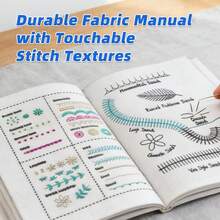 LAMYA DIY Creative Sewing Kit Embroidery Stitch Book For Beginners - Learn And Practice Hand Sewing Techniques - DIY Sewing Kit - View 7