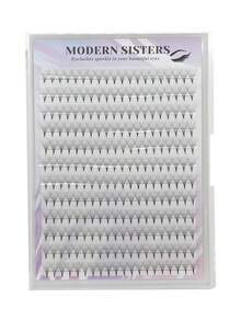 240 Pcs / 1000 Pcs Per Box,10D,Cluster Eyelashes, Pointy Base, Thickness 0.05mm / 0.07mm,C / D Curl, 8-15mm / MIX, False Eyelashes, Natural & Soft, Premade Fans Eyelash Extension, Party, Daily, Wedding - View 13