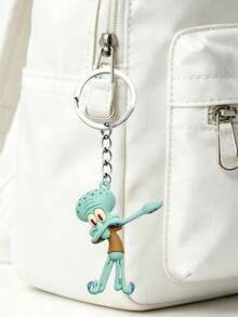 bandai Roadrunner Fishman, Lazy Chair Larry, Octopus-Shaped Keychain Pendant, Acrylic Material, High-Definition Pattern, Decorative Accessories For Daily Outfits Such As Backpacks And Handbags, Suitable As Gifts For Friends - Multicolor - View 11