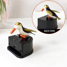 Creative Bird Toothpick Dispenser Holder, Creative Press-Type Bird Toothpick Dispenser, Toothpick Storage Box, Cute And Fun Kitchen Bird Toothpick Box, Daily Home Use - View 8