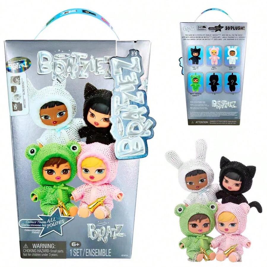 L.O.L.SURPRISE! Bratziez Iconz 系列盲盒收藏玩具，包含吊飾夾與配件，隨機款式，迷你娃娃公仔女孩生日派對禮物