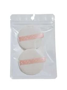 5pcs Makeup Powder Puff Set, Facial Sponge Powder Puff, Loose Powder Puff, Pressed Powder Puff, Soft Flocked Fabric, With Ribbon Hanging Strap, Home, Dorm, Travel, Back To School, Holiday Gift, Makeup Beginner, Beauty Enthusiast, Professional Makeup Tool, Washable, Portable - Multicolor - View 9