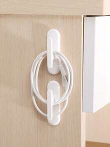 2pcs Solid Color Small Kitchen Appliance Cable Organizer - Multicolor - View 9