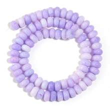 1pc Glass Floral Wheel Abacus Beads, Solid Color Spacer Beads For Bracelet Chain, DIY Necklace Earrings Pendant Jewelry Making Accessories - Abacus Beads - View 18