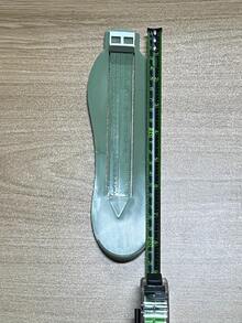 1pc Foot Measuring Ruler Foot Length Measurement Tool 0-20cm Scale Random Color - Multicolor - View 7
