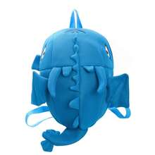 New Dinosaur Doll Plush Backpack, Cute Pattern Design, Multiple Colors Available, Suitable For School-Age Children - Multicolor - View 11