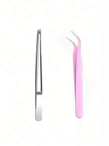 Pinset Stainless Steel Berkualitas Tinggi 3/2/1 buah, Desain Ujung Lancip, Untuk Menghilangkan Rambut yang Tumbuh ke Dalam, Juga Cocok Sebagai Alat Perawatan Wajah - MultiWarna - View 7