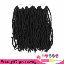 1/3 Packs (10–14 Inches) Of Natural-Looking Crochet Hair Featuring A Curly-Wave Texture And Pre-Looped "Locs" Style-Perfect For Halloween Looks. Faux Locs Crochet Hair Extensions; Installation Tool Included. - Multicolor - View 13